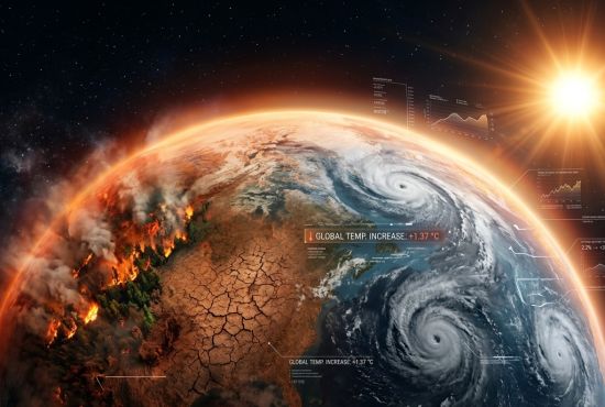 El planeta se acerca al límite: la Tierra alcanzó 1,37 °C de calentamiento y los científicos advierten que la década será decisiva